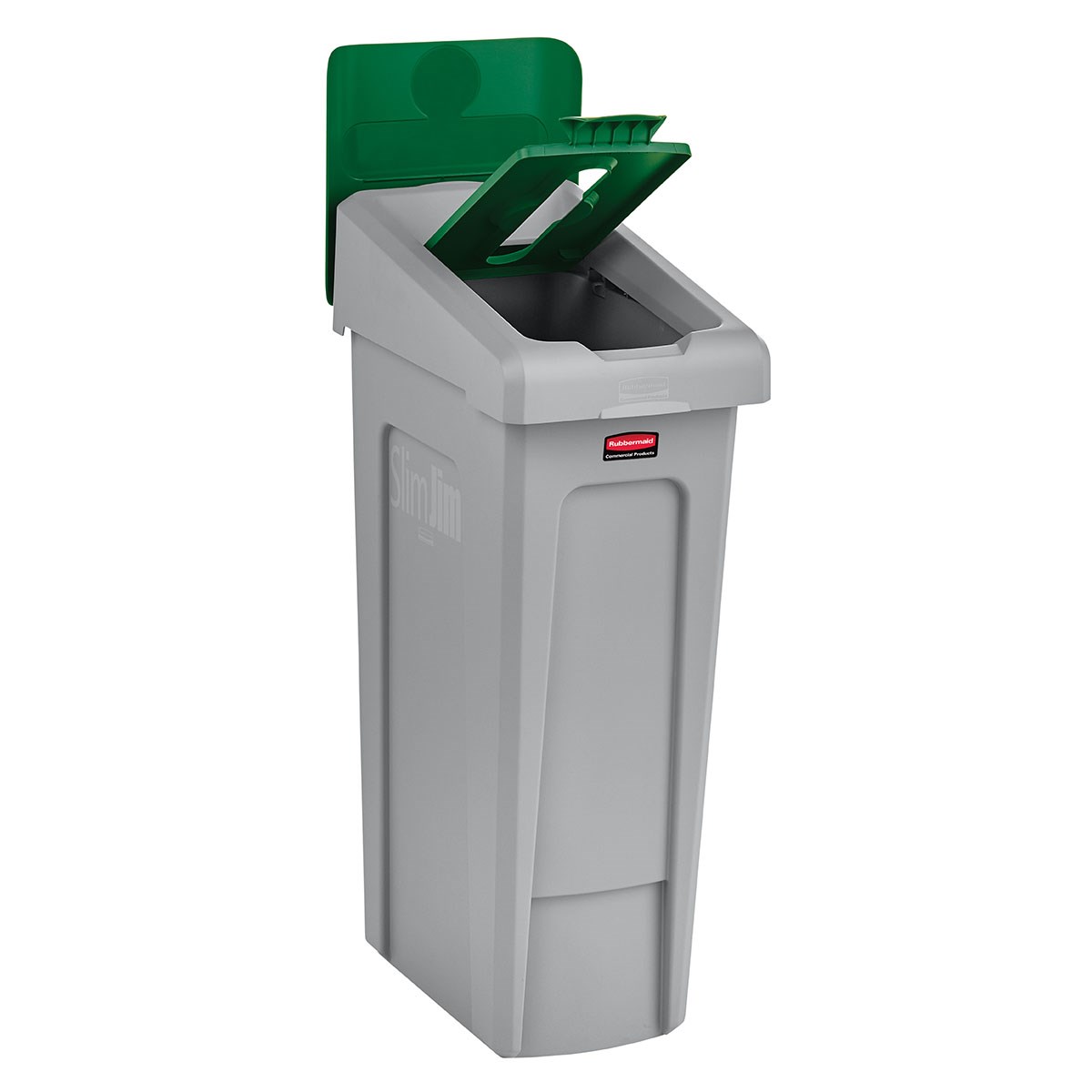 The Slim Jim® Recycling Station offers a front-of-house look with back-of-house functionality. It seamlessly connects with the 33G Slim Jim Recycling Station for a customizable recycling solution.