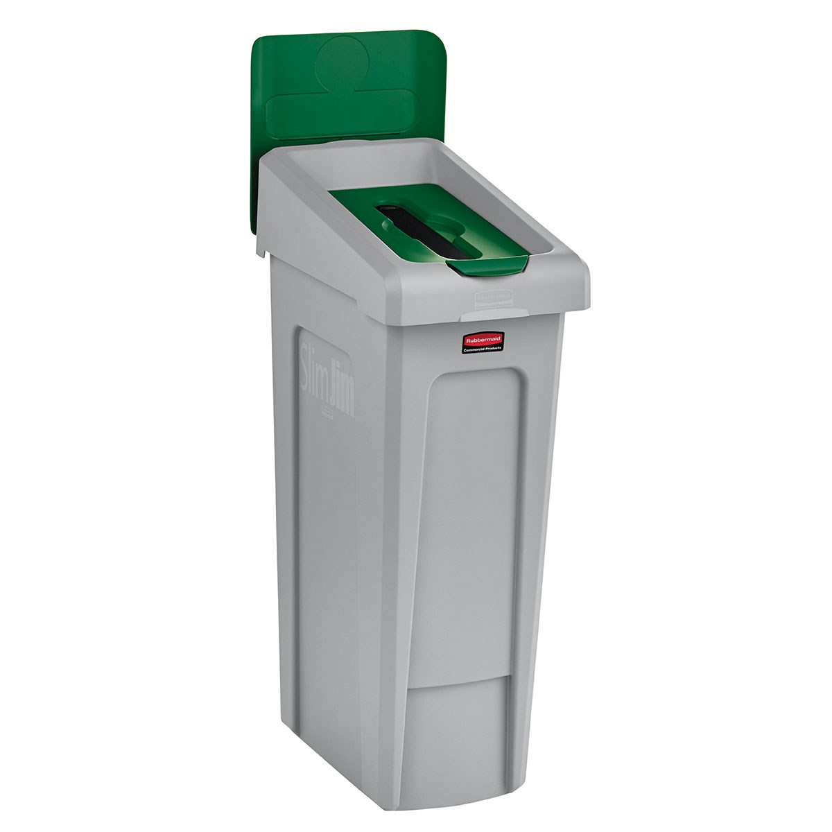 The Slim Jim® Recycling Station offers a front-of-house look with back-of-house functionality. It seamlessly connects with the 33G Slim Jim Recycling Station for a customizable recycling solution.