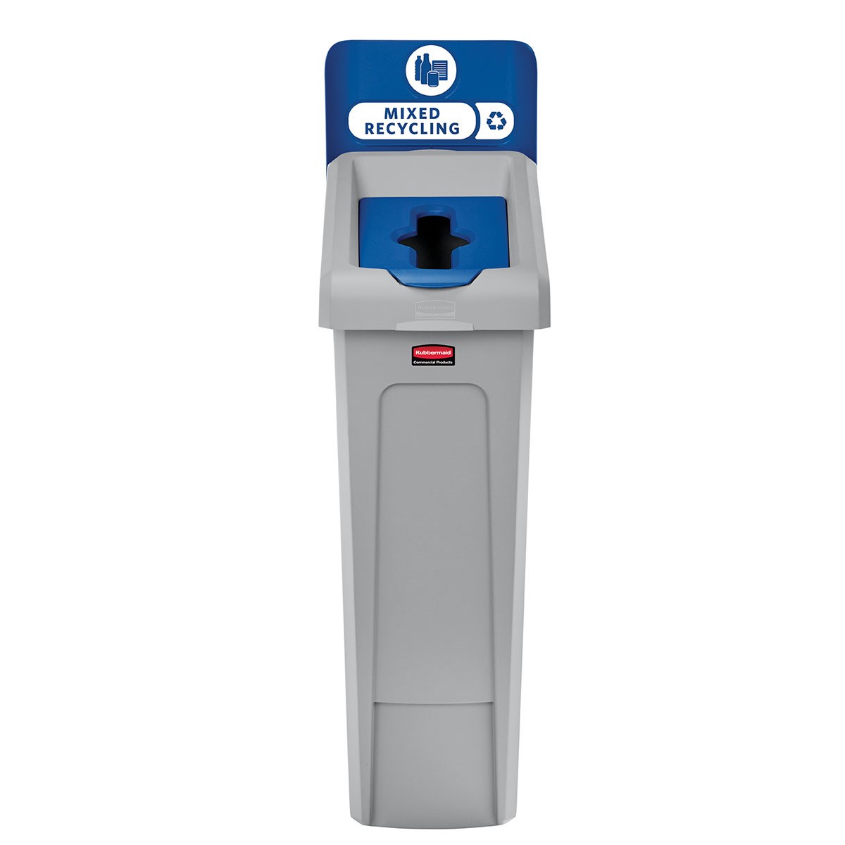 The Slim Jim® Recycling Station offers a front-of-house look with back-of-house functionality. It seamlessly connects with the 33G Slim Jim Recycling Station for a customizable recycling solution.