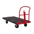 The Towable Platform Truck is ideal for moving multiple heavy oversized loads throughout a facility with up to a 2,500 lb. capacity.