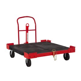 The Towable Pallet Cart is ideal for moving multiple heavy oversized loads throughout a facility with up to a 2,500 lb. capacity.