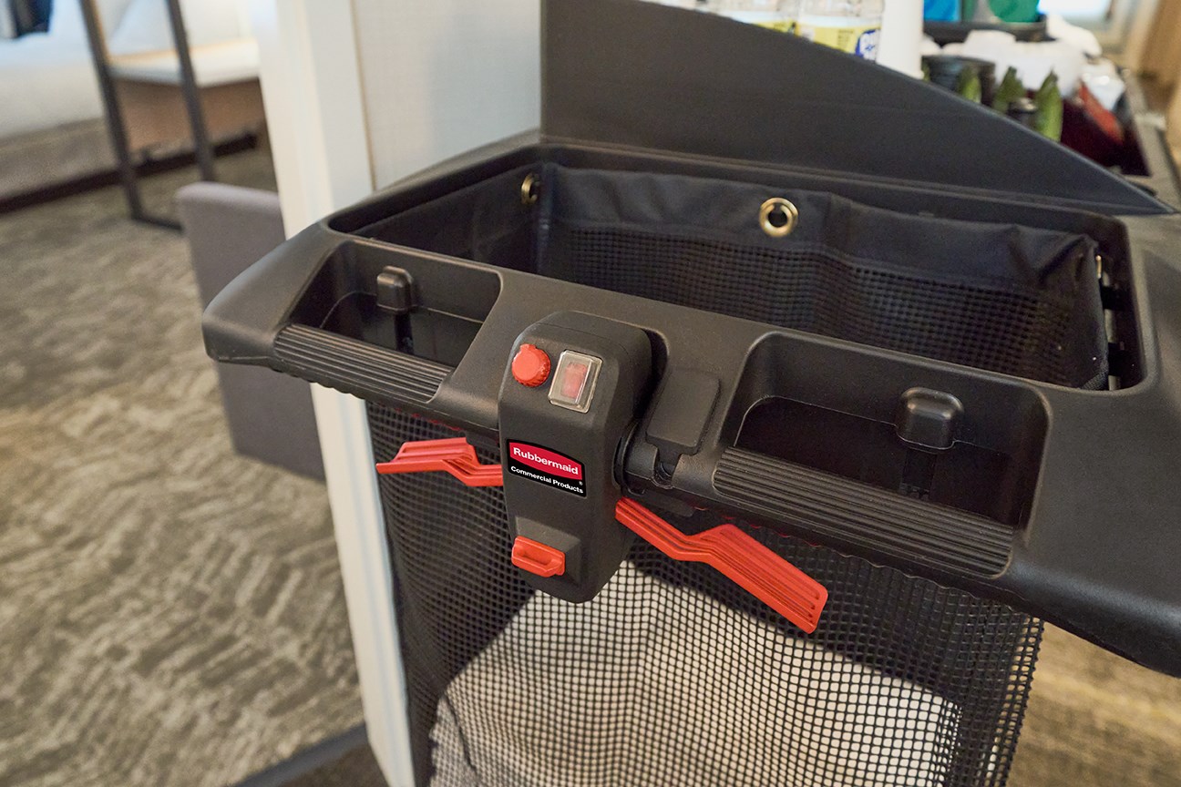 The Motorized Kit for Housekeeping Carts, boosted by PROPWR™ batteries, is the ideal choice for users who want the benefits of cordless motorized power to reduce user strain when moving heavy housekeeping loads.