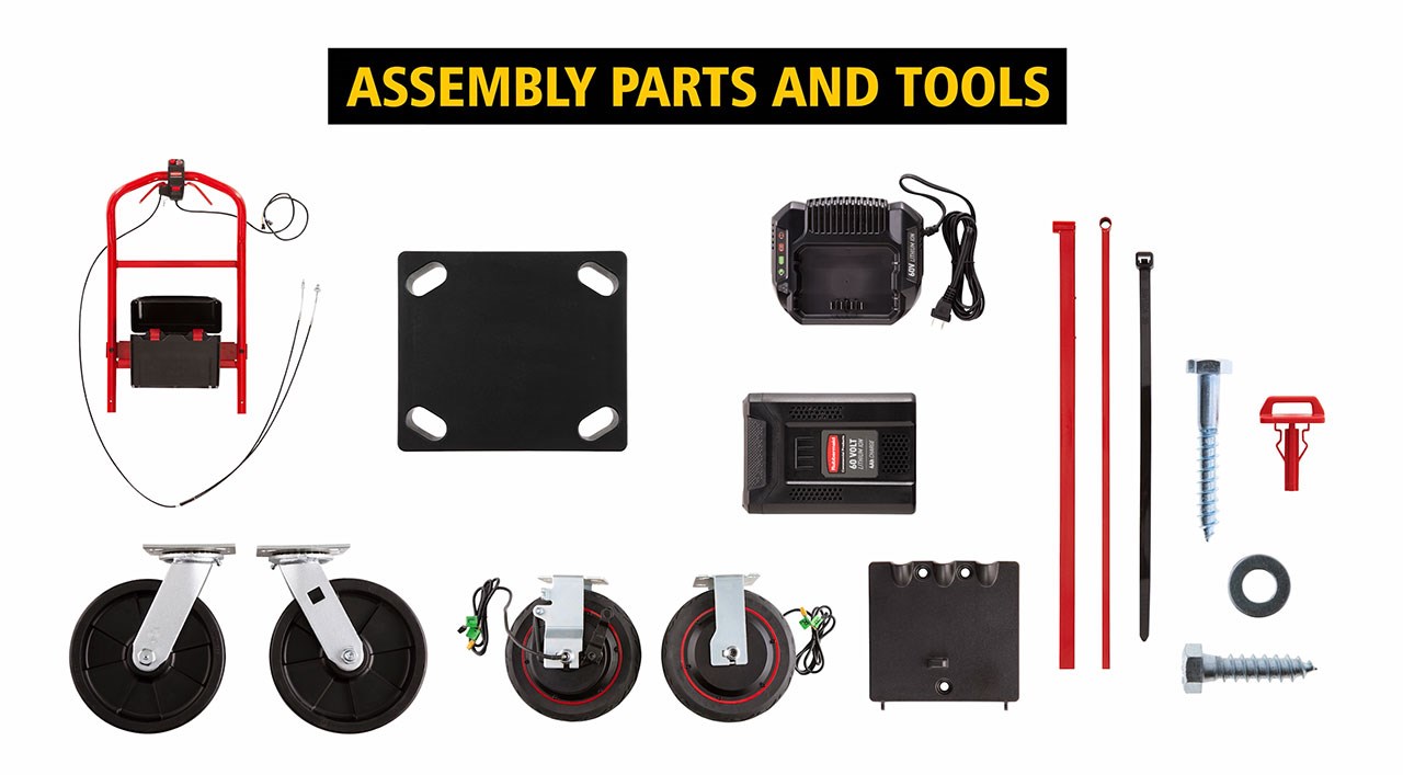 Learn how to assemble your Motorized Platform Truck