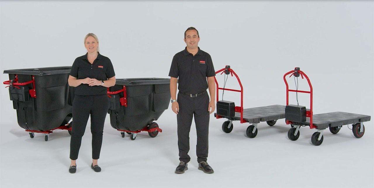 Learn about the product features and benefits of Motorized Platform Trucks and Tilt Trucks.