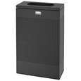 The sleek Silhouettes 25 Gallon FGSR14 Decorative Rectangle Indoor Waste Container has a contemporary perforated pattern designed to seamlessly and beautifully blend with modern facilities and environments. High-quality materials and craftsmanship ensure containers can withstand the rigors of everyday use.