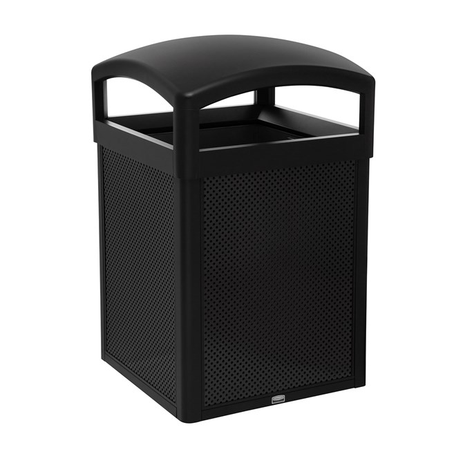 The Medium Decorative Metal Panels pair with the 35 Gal Landmark Series Containers (sold separately) or 41 Gal Tailor™ Container (sold separately) for a customizable waste solution.