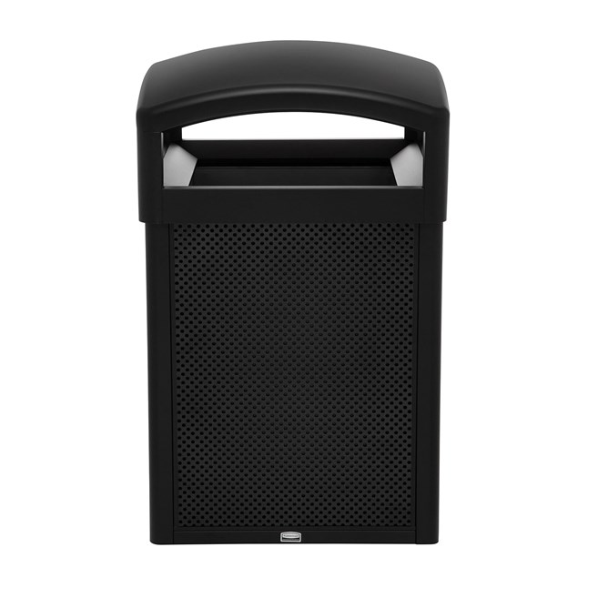 The Medium Decorative Metal Panels pair with the 35 Gal Landmark Series Containers (sold separately) or 41 Gal Tailor™ Container (sold separately) for a customizable waste solution.