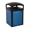 The Medium Mixed Recycling  Decorative Panels pair with the 35 Gal Landmark Series Containers (sold separately) or 41 Gal Tailor™ Container (sold separately) for a customizable waste solution.