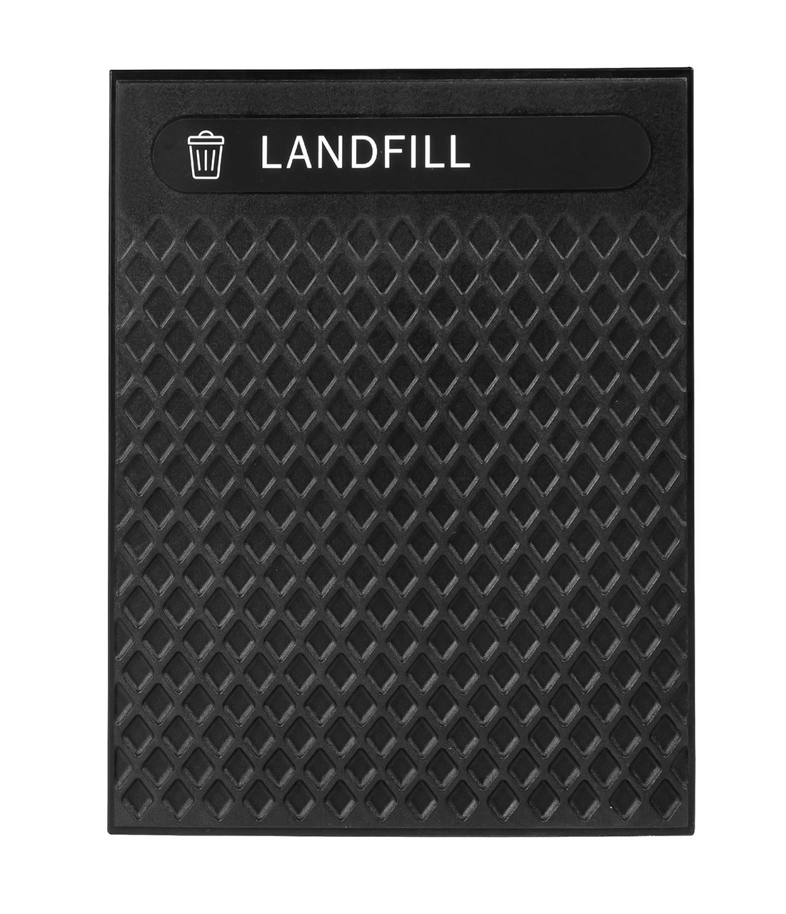 Decorative Plastic Landfill Panels, Medium, Black
