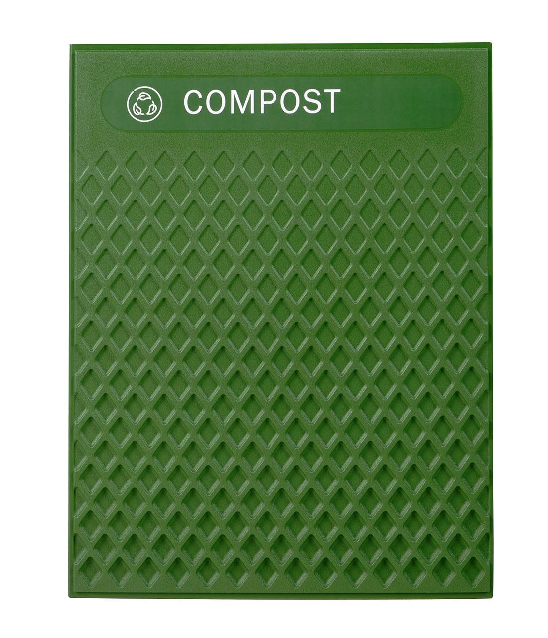 The Medium Compost Decorative Panels pair with the 35 Gal Landmark Series Containers (sold separately) or 41 Gal Tailor™ Container (sold separately) for a customizable waste solution.