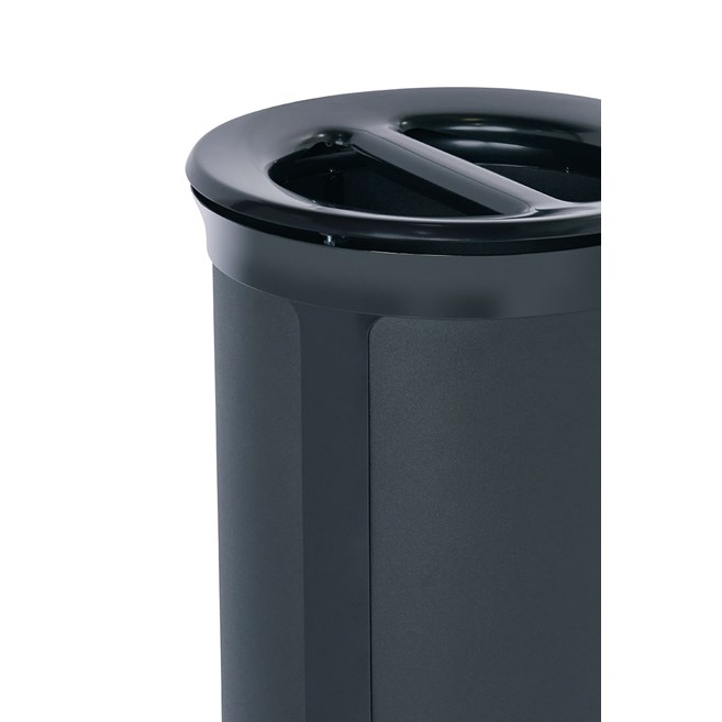The Enhance™ series provides premium waste receptacles that complement the décor of any upscale property.