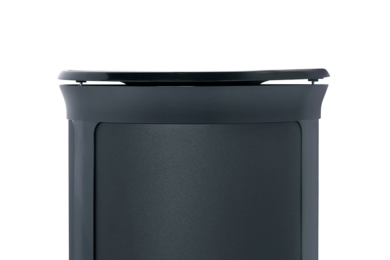 The Enhance™ series provides premium waste receptacles that complement the décor of any upscale property.