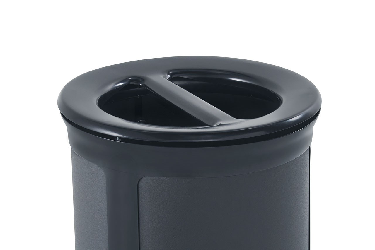 The Enhance™ series provides premium waste receptacles that complement the décor of any upscale property.