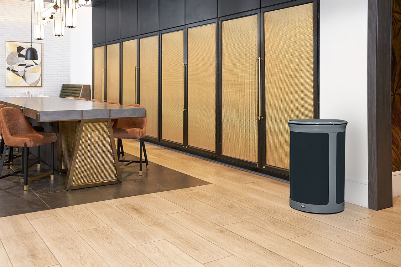 The Enhance™ series provides premium waste receptacles that complement the décor of any upscale property.