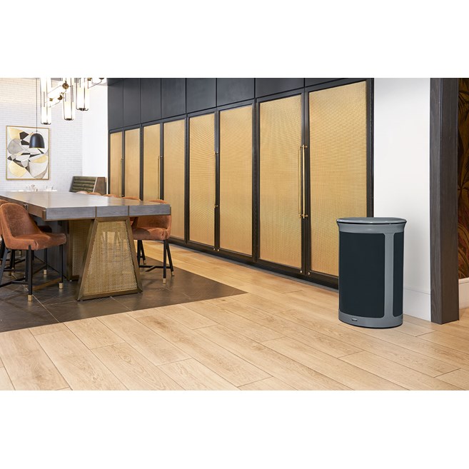 The Enhance™ series provides premium waste receptacles that complement the décor of any upscale property.