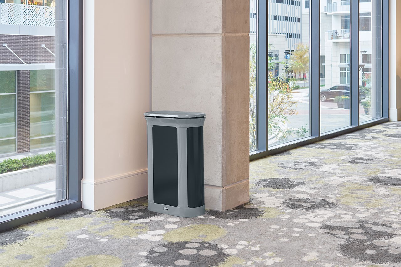 The Enhance™ series provides premium waste receptacles that complement the décor of any upscale property.