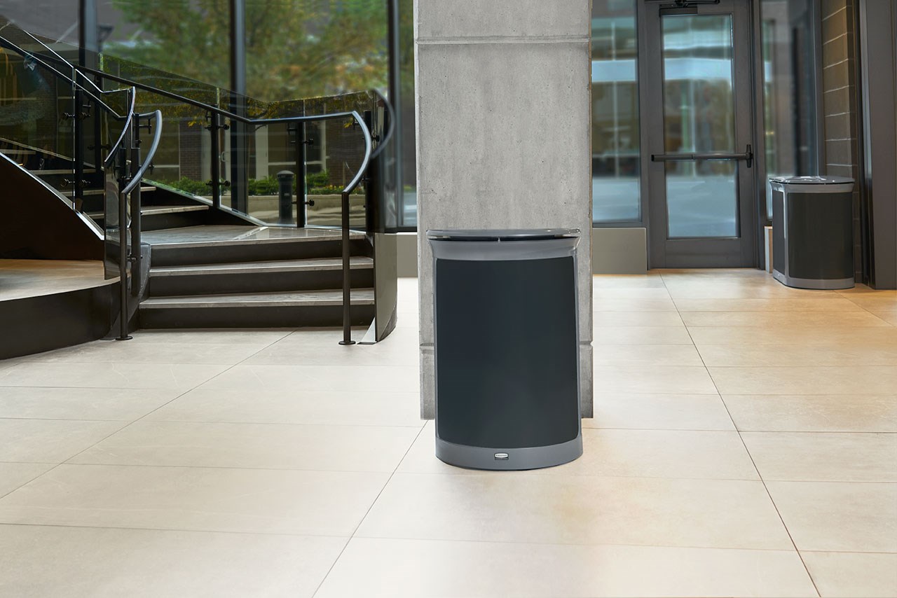 The Enhance™ series provides premium waste receptacles that complement the décor of any upscale property.