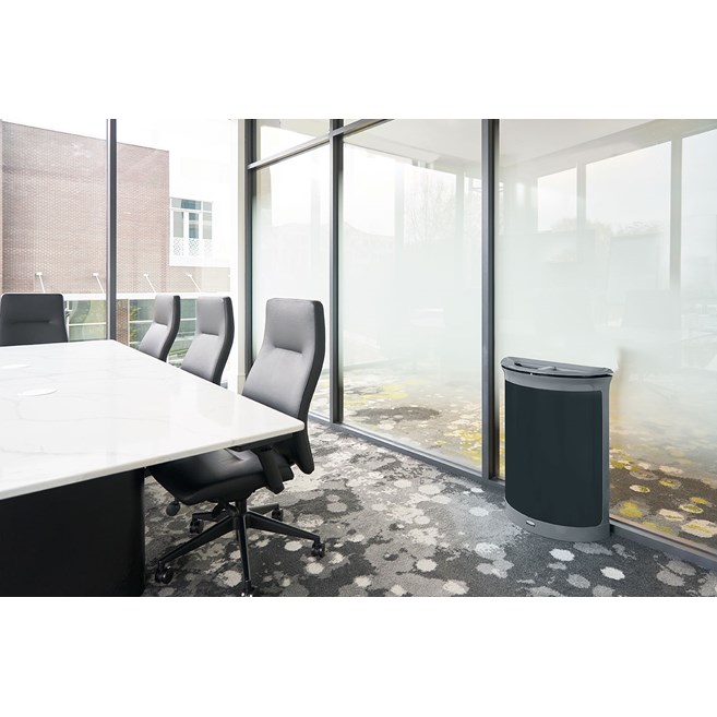 The Enhance™ series provides premium waste receptacles that complement the décor of any upscale property.