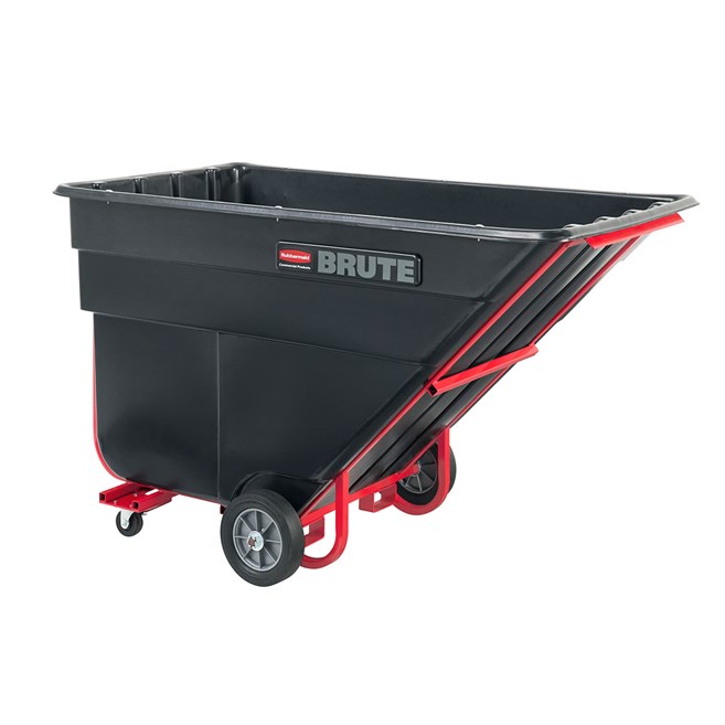 The BRUTE Forkliftable Tilt Truck offers industrial strength construction to transport heavy loads up to 1,500 lbs.