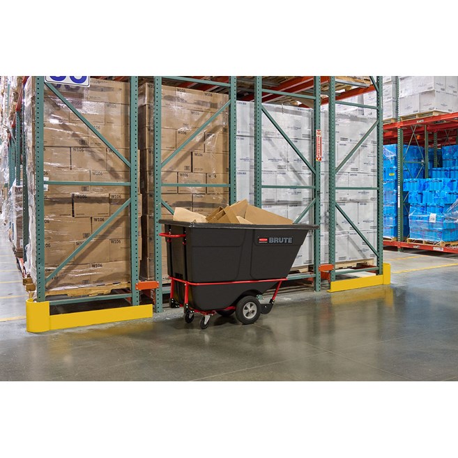 The BRUTE Standard Duty Tilt Truck has industrial strength construction and can transport heavy loads up to 1,250 lbs. with ease.