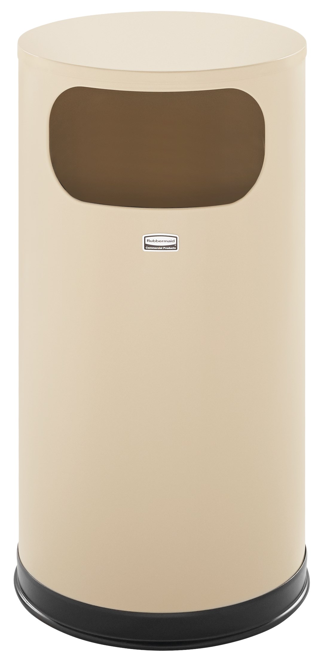 The Metallic Series 12 Gallon FGSO16 Indoor Waste Container is made from heavy-gauge, fire-safe steel with a sleek design that blends nicely with upscale interiors.