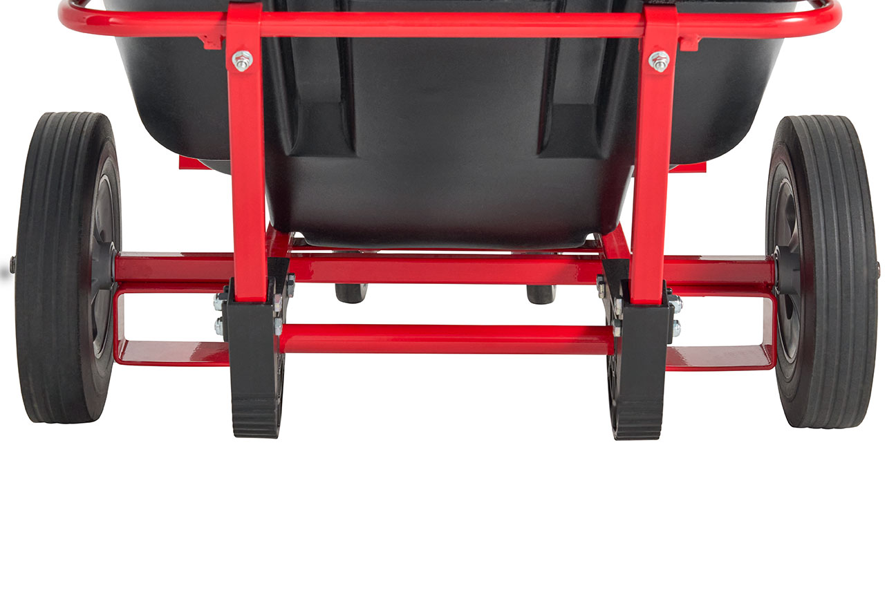 BRUTE Rotomolded Forkliftable Tilt Truck, Standard Duty, 1 Cubic Yard, Black Thumbnail 3