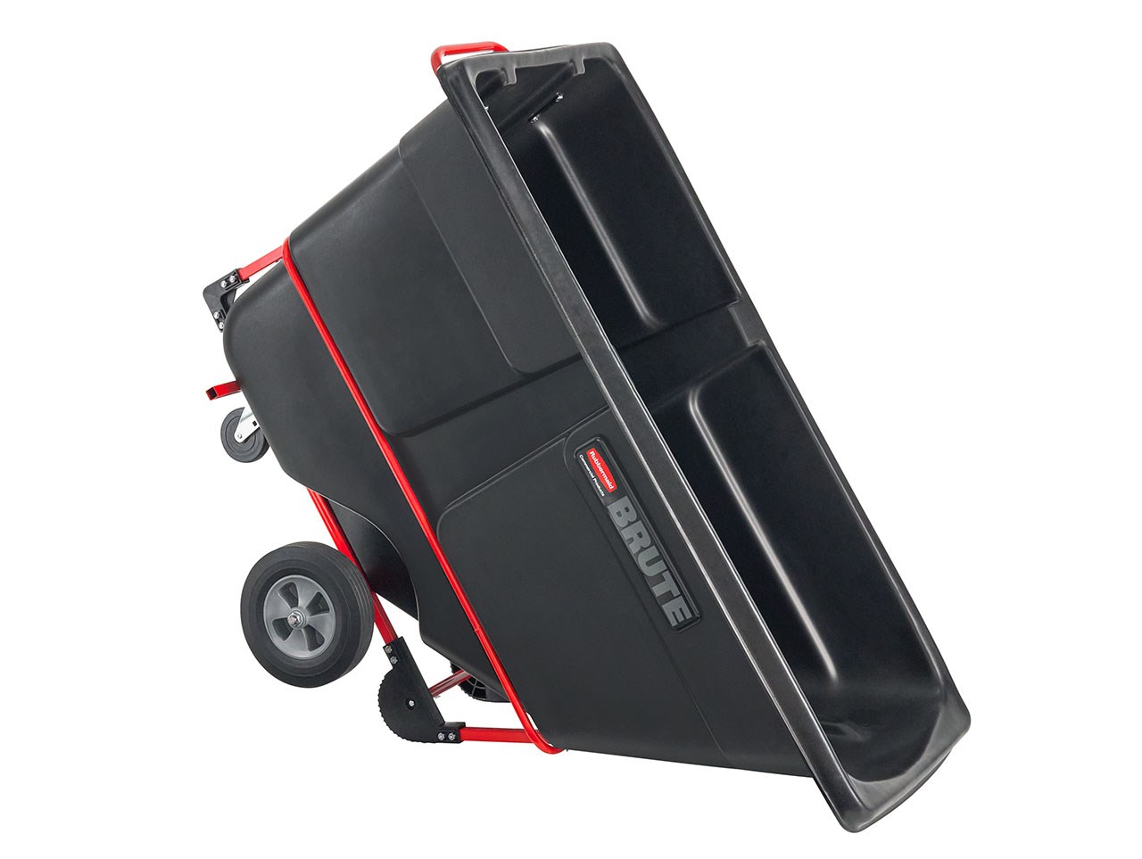 The BRUTE Forkliftable Tilt Truck offers industrial strength construction to transport heavy loads up to 1,250 lbs.