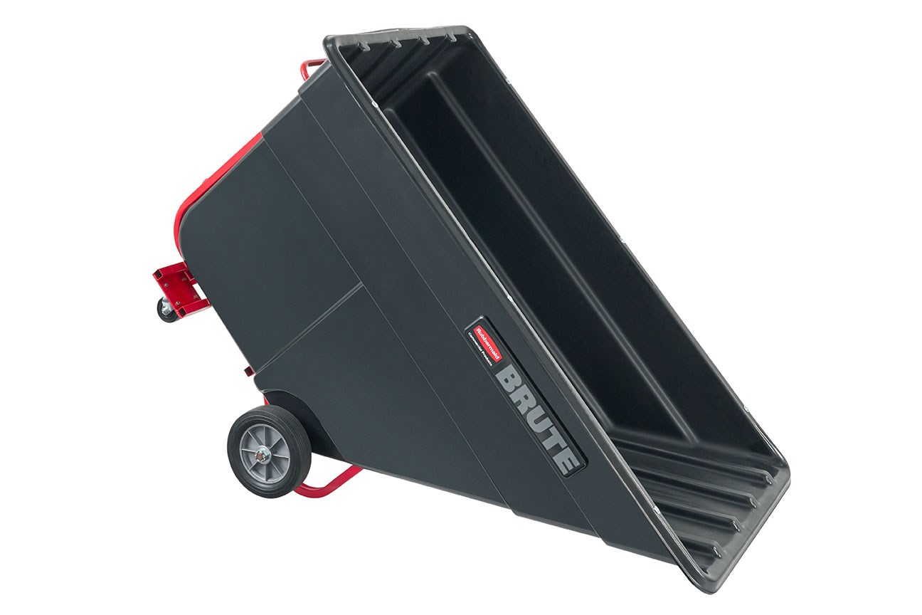 The BRUTE Forkliftable Tilt Truck offers industrial strength construction to transport heavy loads up to 1,500 lbs.