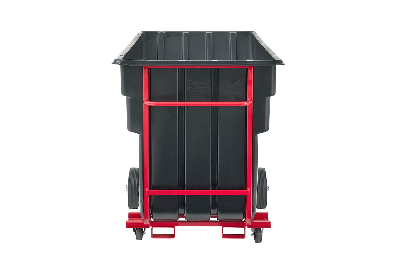 The BRUTE Forkliftable Tilt Truck offers industrial strength construction to transport heavy loads up to 1,500 lbs.