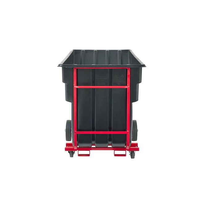 The BRUTE Forkliftable Tilt Truck offers industrial strength construction to transport heavy loads up to 1,500 lbs.