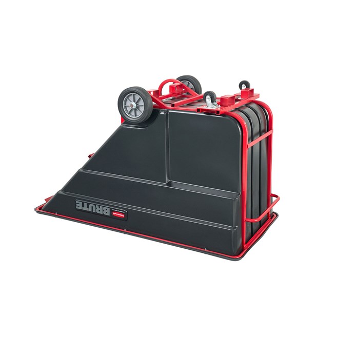 The BRUTE Forkliftable Tilt Truck offers industrial strength construction to transport heavy loads up to 1,500 lbs.