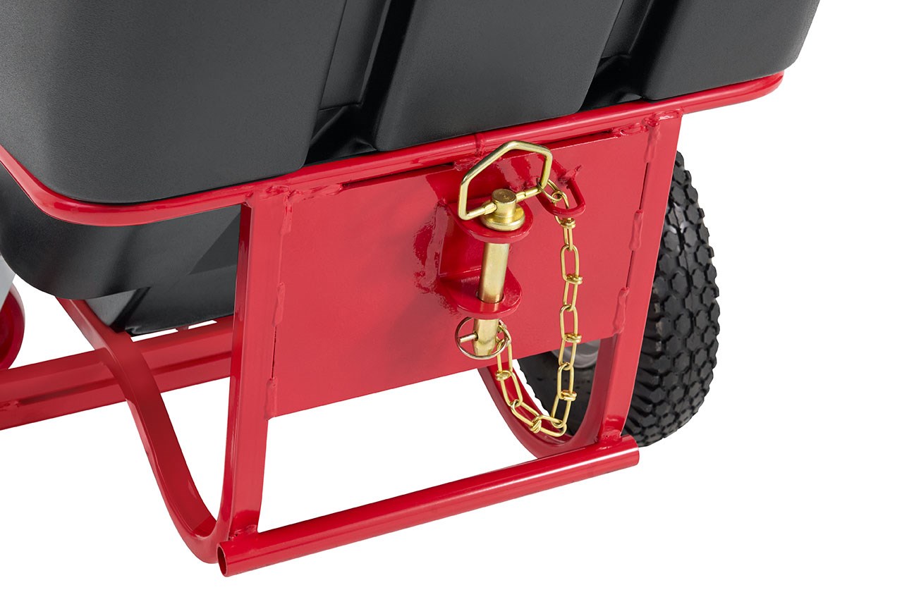 The BRUTE Towable Tilt Truck has Heavy-Duty industrial strength construction and can transport heavy loads up to 2,100 lbs. with ease.