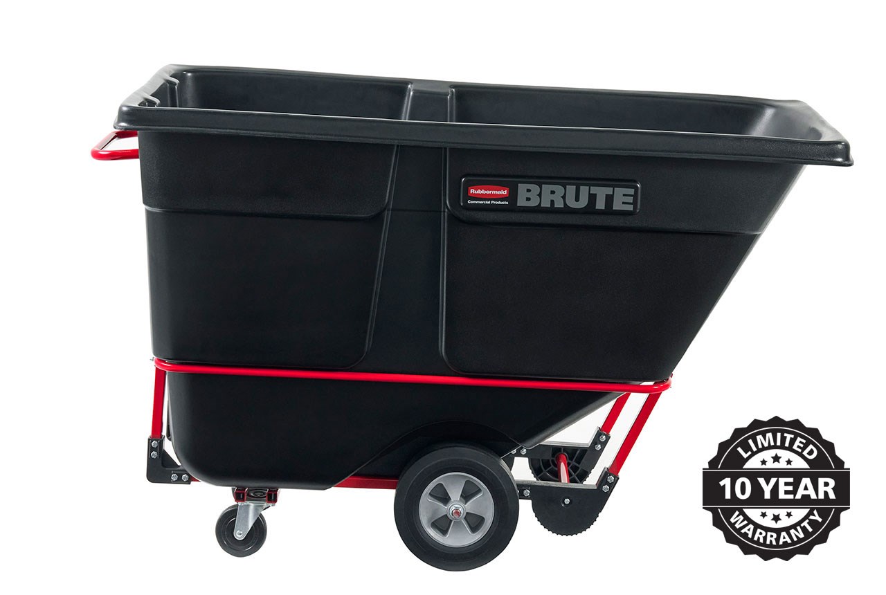The BRUTE Standard Duty Tilt Truck has industrial strength construction and can transport heavy loads up to 1,250 lbs. with ease.