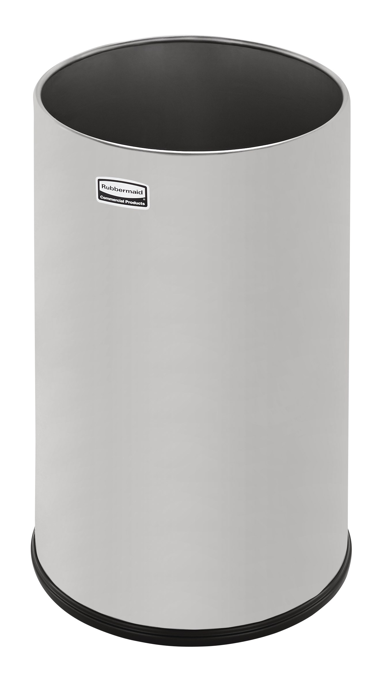 メタリック・シリーズ 5ガロン FGUB1900屋内用ゴミ箱は、ヘビーゲージの耐火スチール製。洗練された機能的なデザインで、高級感のあるインテリアに調和します。