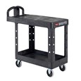 Durable versatile cart that is ideal for securely transporting materials, supplies, and heavy loads up to 500 lbs.