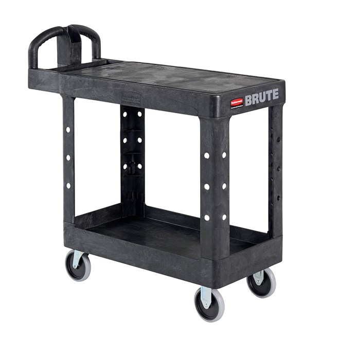 Durable versatile cart that is ideal for securely transporting materials, supplies, and heavy loads up to 500 lbs.