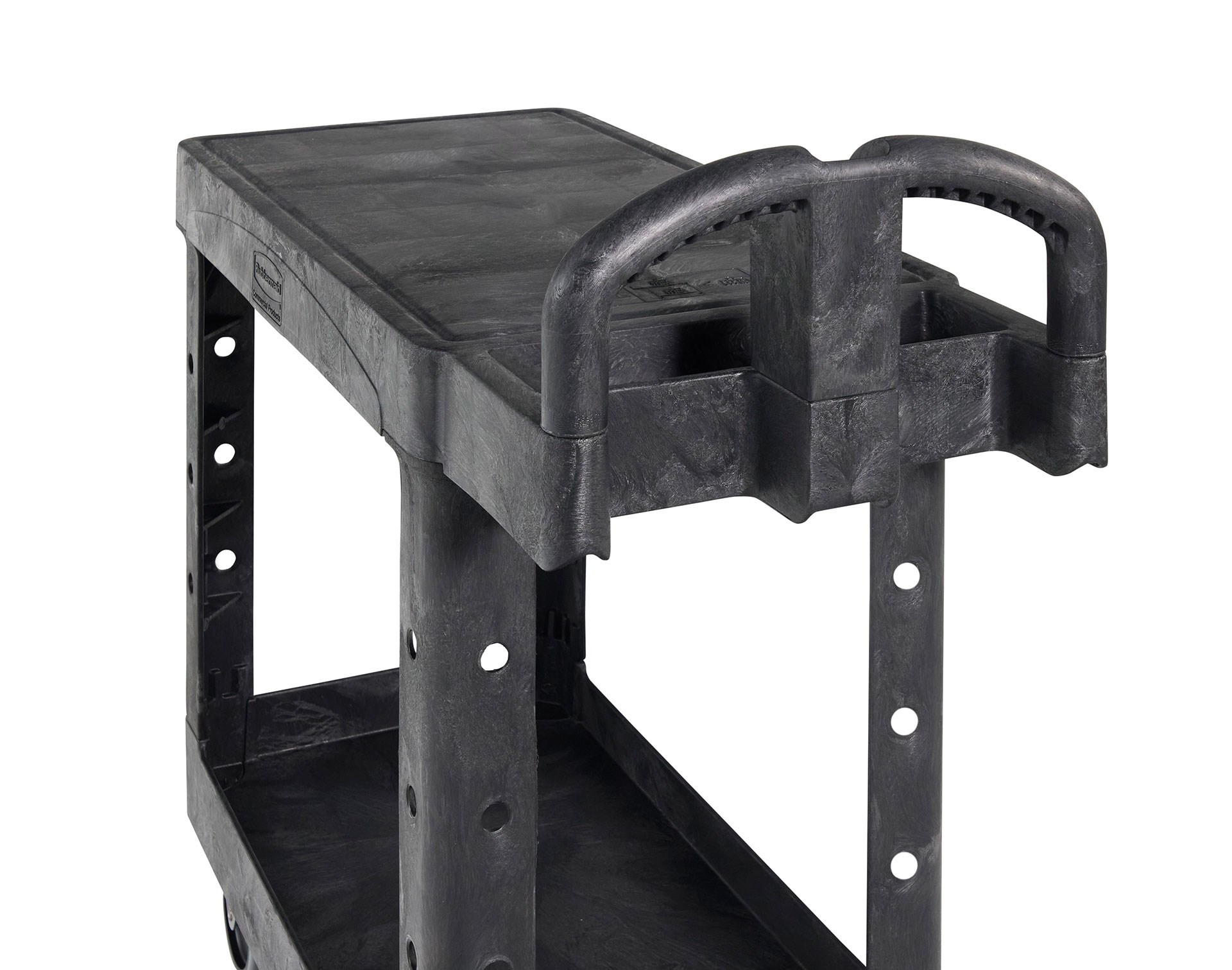 Durable versatile cart that is ideal for securely transporting materials, supplies, and heavy loads up to 500 lbs.