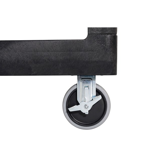 Durable versatile cart that is ideal for securely transporting materials, supplies, and heavy loads up to 500 lbs.