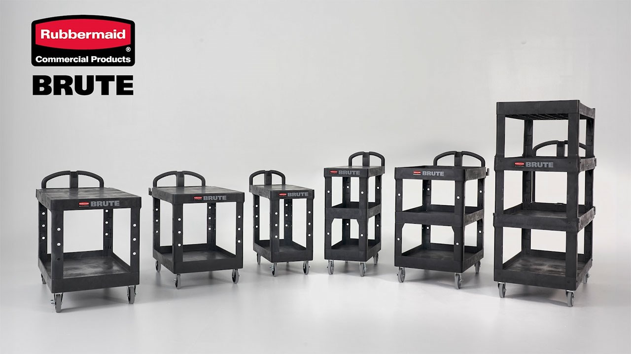 BRUTE+Heavy+Duty+Ergo+Utility+Cart+Product+Overview+Video