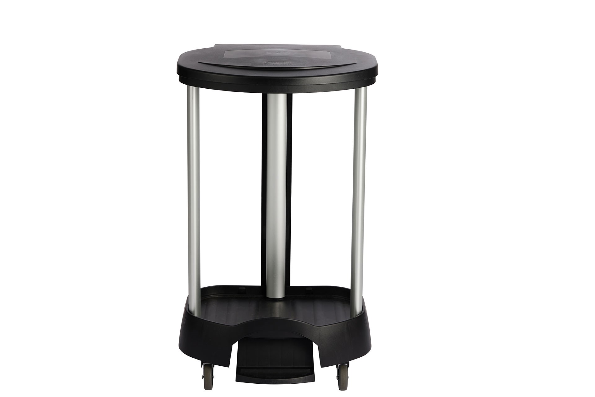 The Rubbermaid Commercial Premium Linen Hamper is a smart choice for large-capacity, hands-free waste collection.