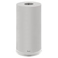 The Metallic Series 15 Gallon FGCC16 Indoor Waste Container has a sleek design that blends nicely with upscale interiors.