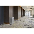 The sleek Silhouettes 22.5 Gallon FGSR18 Decorative Rectangle Indoor Waste Container has a contemporary perforated pattern designed to seamlessly and beautifully blend with modern facilities and environments. High-quality materials and craftsmanship ensure containers can withstand the rigors of everyday use.