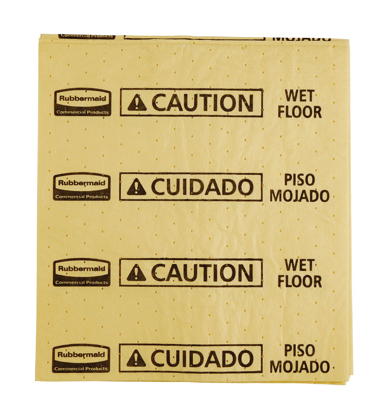 Effective way to deal immediately with spills, covering the spilled liquid and alerting pedestrians with its bright yellow color.