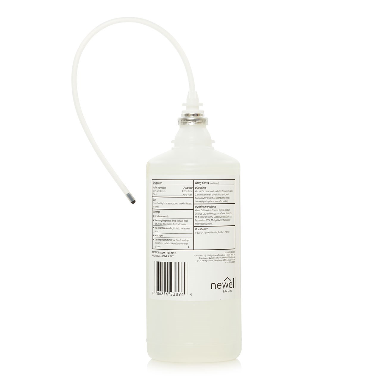 The OneShot® Antibacterial Lotion Hand Soap refill is for use in OneShot® Lotion Dispensers.