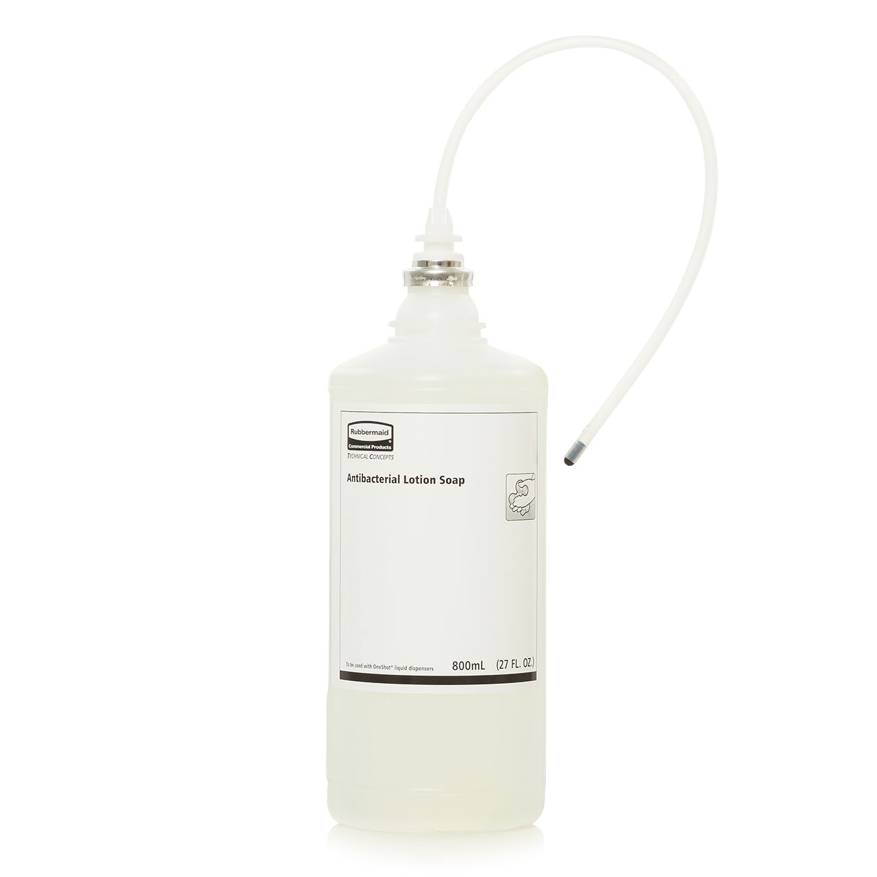 The OneShot® Antibacterial Lotion Hand Soap refill is for use in OneShot® Lotion Dispensers.