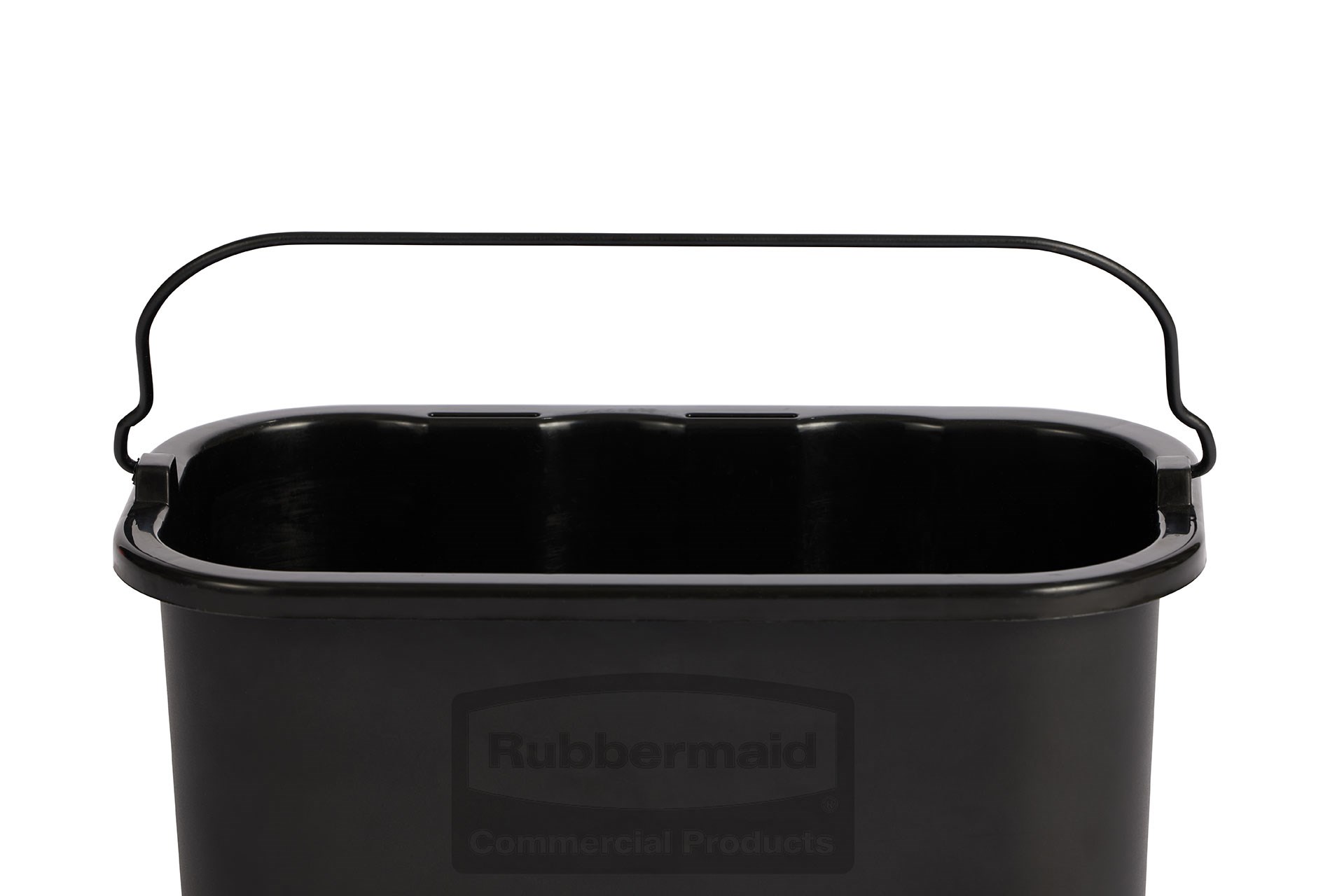 The 10-Quart Caddy for Cleaning Carts provides a quick and easy way to clean in tight places.