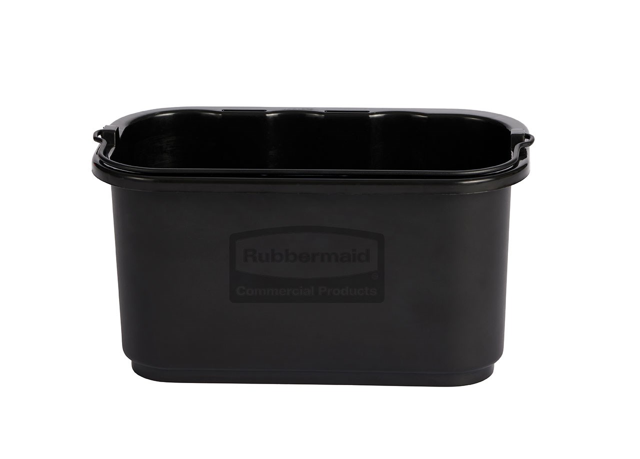 The 10-Quart Caddy for Cleaning Carts provides a quick and easy way to clean in tight places.