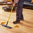 The Light Commercial Quick-Connect Wet/Dry Plastic Frame features a flat profile that slides easily under furniture and equipment. It is compatible with the Light Commercial Quick-Connect Handle, Mop Pads and Dust Pads (sold separately) to help clean floors faster and more ergonomically and effectively than traditional string mops for cleaner, healthier facilities.