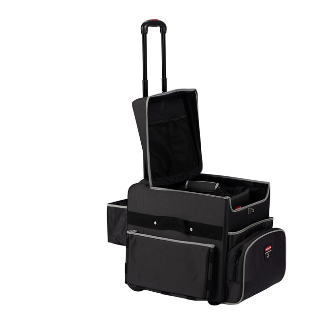 The Executive Quick Cart is the industry’s most durable mobile cart solution for housekeeping, janitorial and maintenance environments.