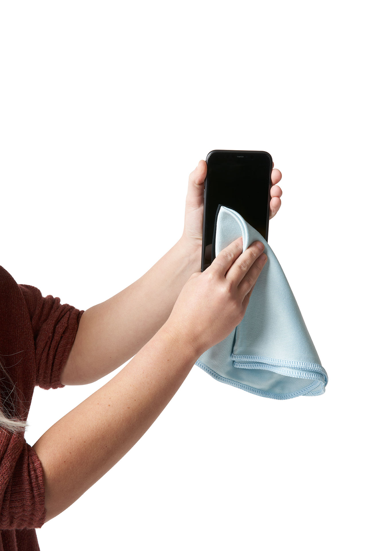 The Rubbermaid Commercial HYGEN™ Mirror and Glass Cloths feature premium Microfibre construction for scratch-free and lint-free cleaning.